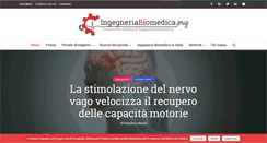 Desktop Screenshot of ingegneriabiomedica.org